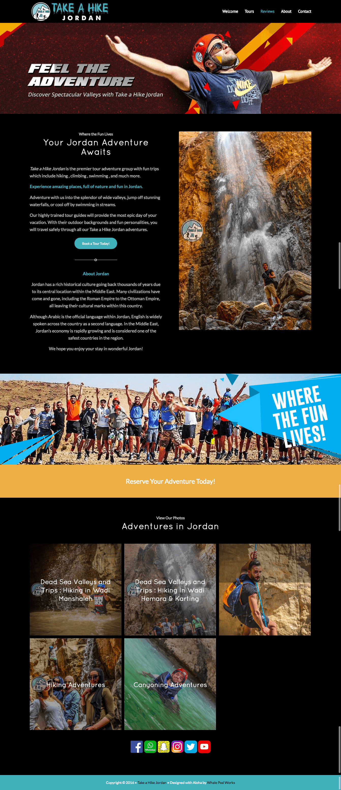 Take a Hike Jordan Full Website